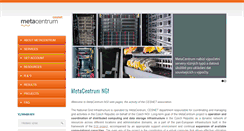 Desktop Screenshot of metacentrum.cz