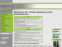 Tablet Screenshot of metavo.metacentrum.cz